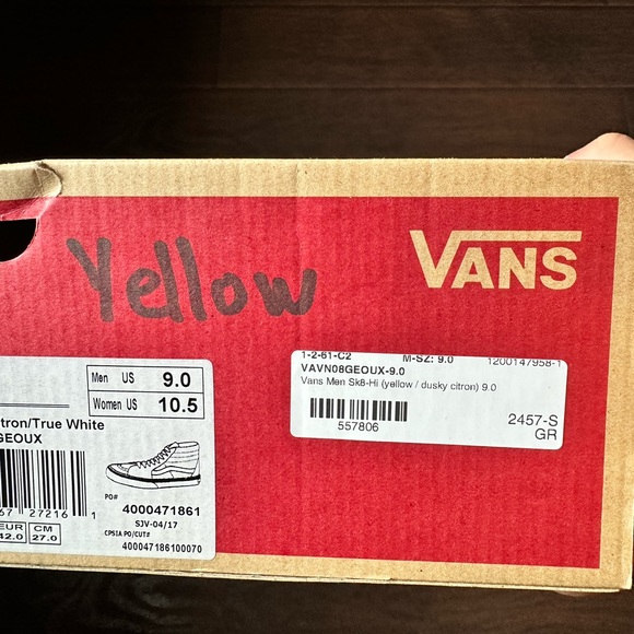 Men’s Vans SK8 Hi (Size 9) - Picture 7 of 7